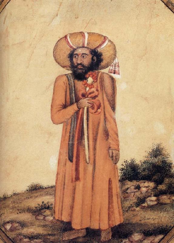 unknow artist Devotee with Large Turban oil painting image